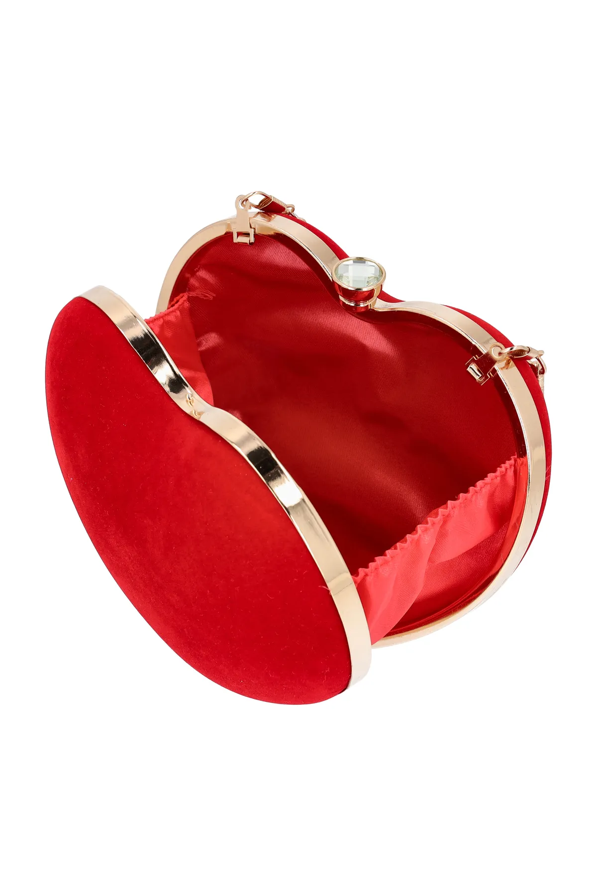 Felipa  Handtasche - Rot - Unifarben