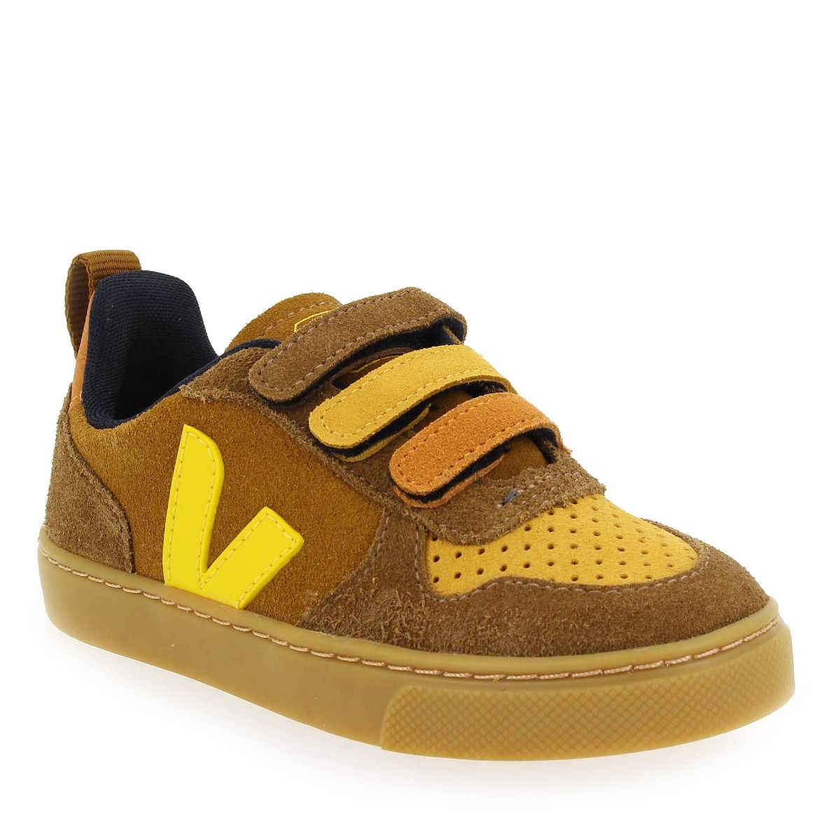 Veja  V-10 VELCRO H22 - Camel Jaune