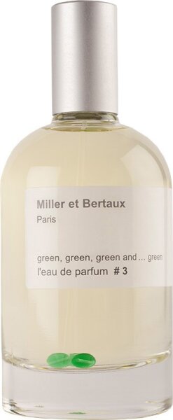 Miller et Bertaux # 3 green green green and ... green Eau de Parfum