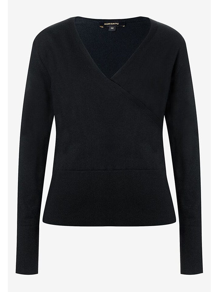 More & More Pullover in Schwarz günstig kaufen
