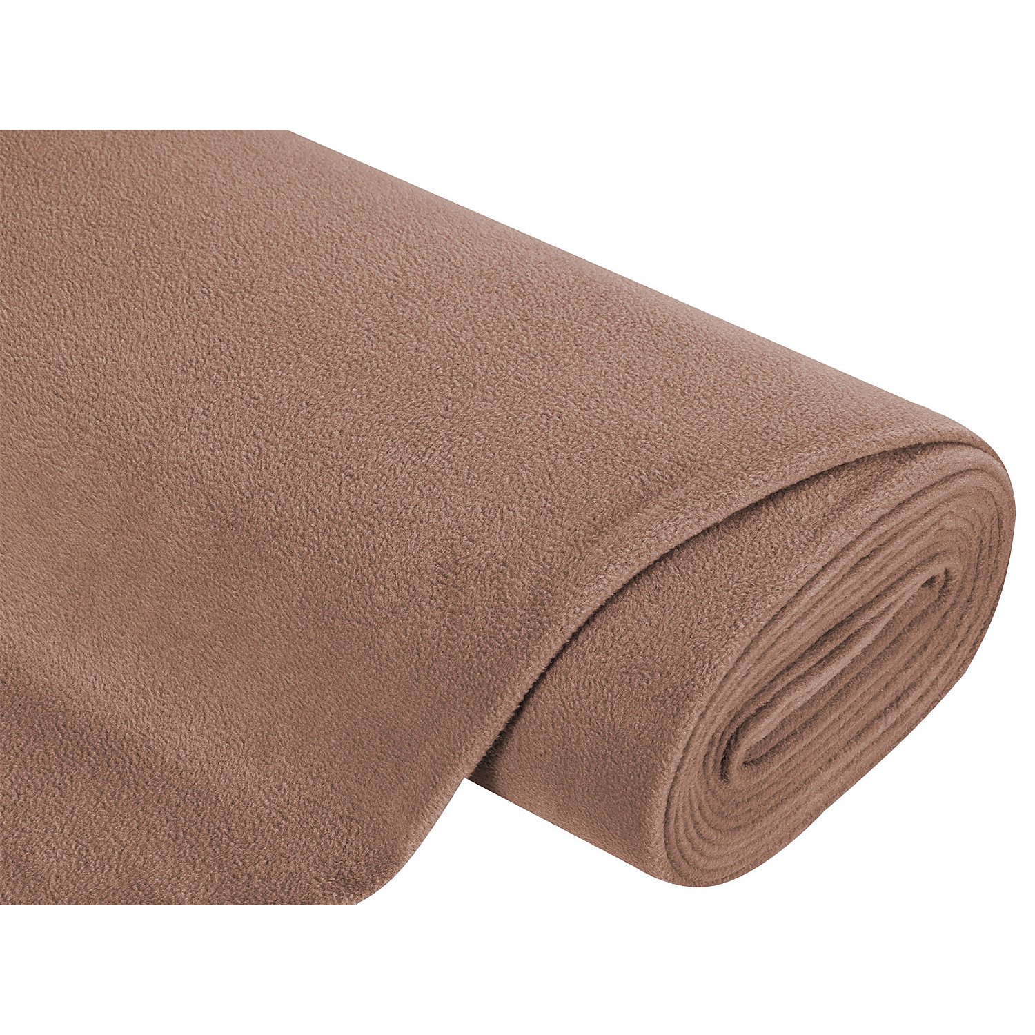 Fleecestoff, taupe
