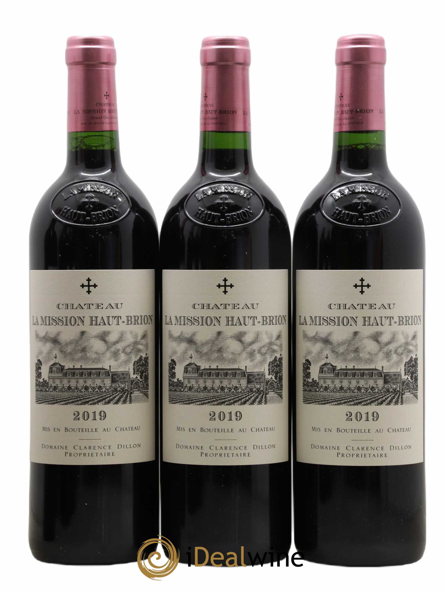 Château La Mission Haut-Brion Cru Classé de Graves  2019 - Lot de 6 Bouteilles