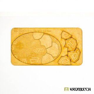 Dvergr Spaceship 105x70 mm Oval Base Topper (1)