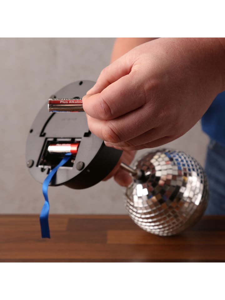 SATISFIRE Discokugel mit Motor und LED Beleuchtung in bunt günstig kaufen onesize