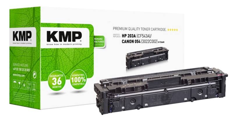 Kompatible KMP HP 203A Tonerkartusche CF543A Magenta