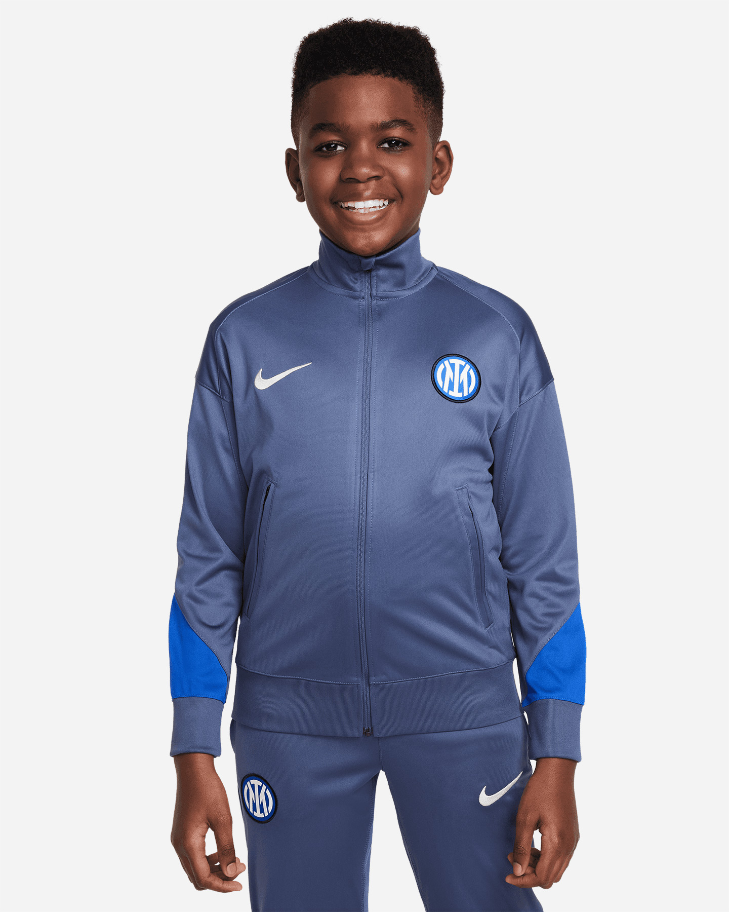 Futbalová tepláková súprava Nike Dri Fit Strike Inter 24-25 Jr FN9976-491