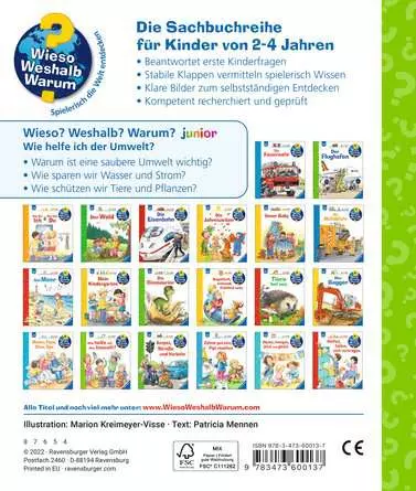 Ravensburger Wieso? Weshalb? Warum? junior, Band 43: Wie helfe ich der Umwelt?