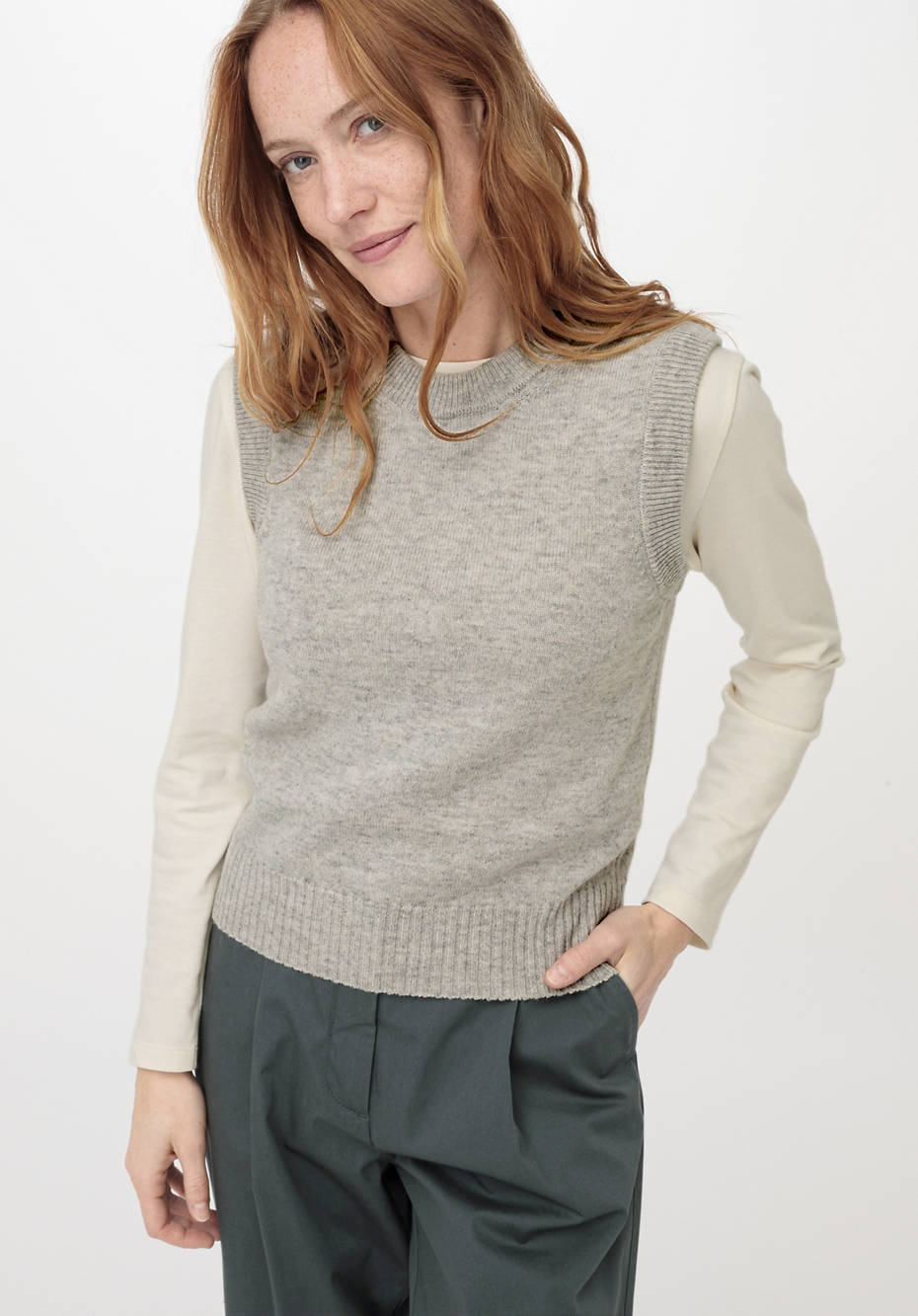 Pullunder aus reiner Lambswool