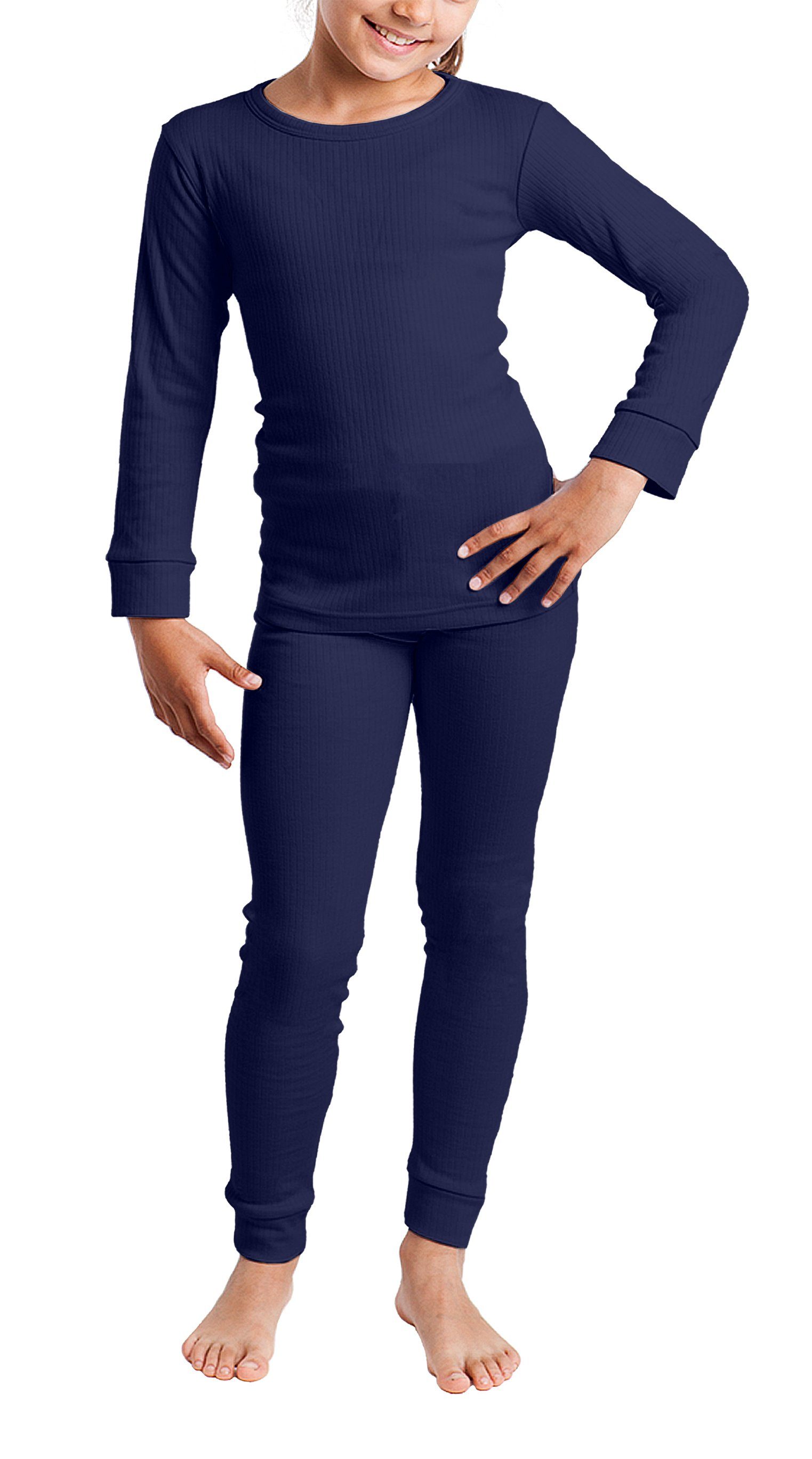 Cocain underwear Thermounterhose Ski Unterwäsche Thermo Kinder Hemd Hose (2-St) innen angeraut