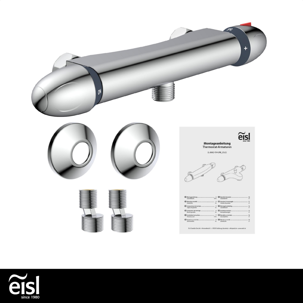 Eisl SCHÜTTE VITAL Thermostat Duscharmatur Chrom