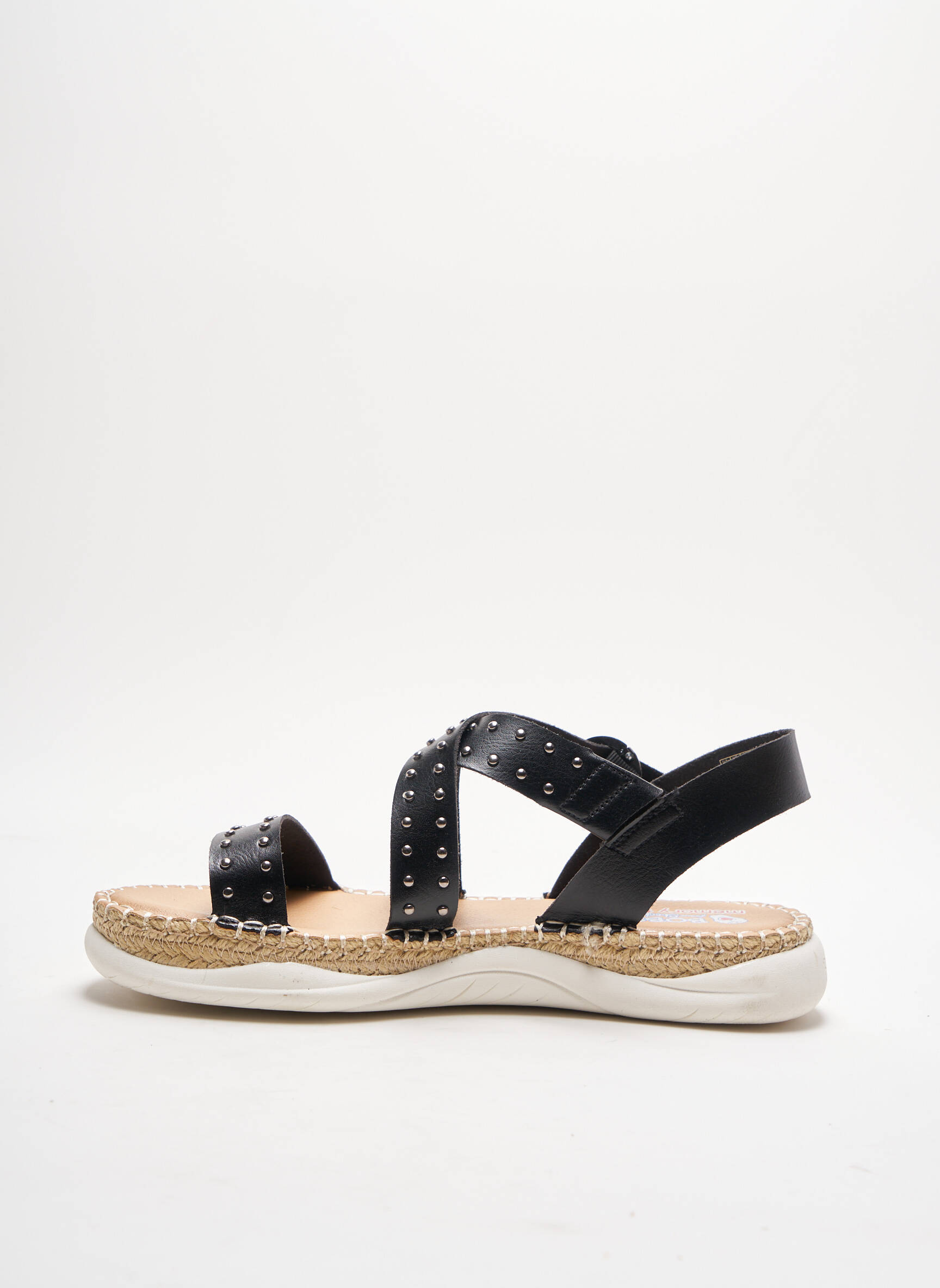 Skechers Sandales Nu Pieds Femme couleur noir