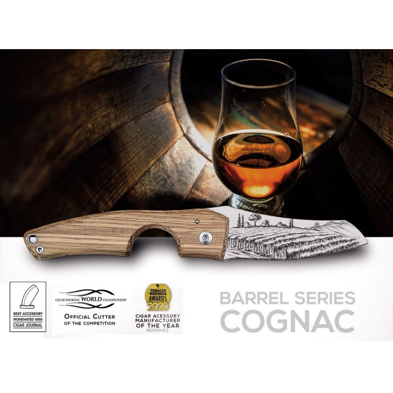 Les Fines Lames Zigarrenschneider Le Petit Barrel Cognac
