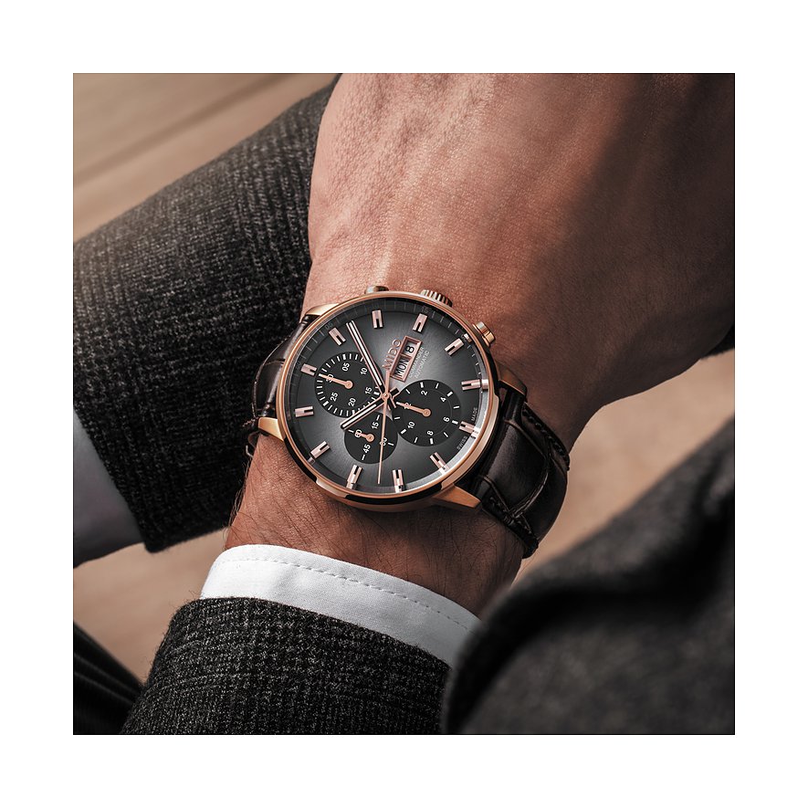 Mido Uhren-Set inkl. Wechselarmband Commander Chronograph