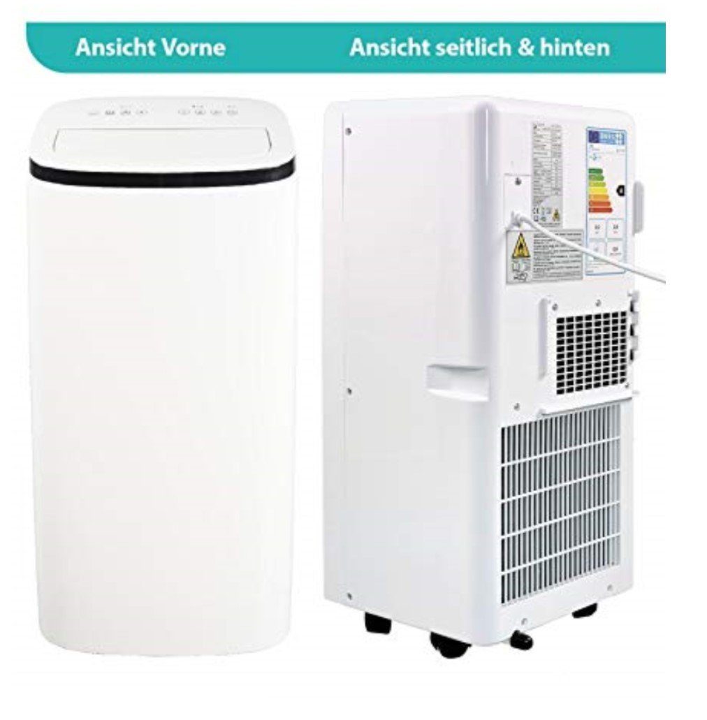 JUNG 3-in-1-Klimagerät TV08 mobile Klimaanlage mit Fernbedienung 4,7 KW, mobiles Klimagerät, 16000BTU leise, Abluftschlauch, Timer Airconditioner Luftkühler Mobil
