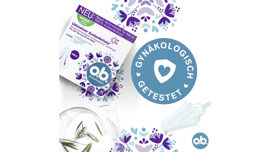 O.B. Tampons Extraprotect Super+ Comfort 36er