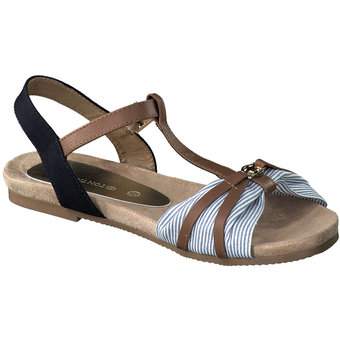 Tom Tailor Sandale in blau