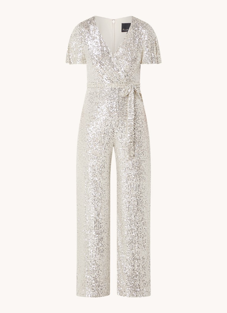 Phase Eight Alessandra Jumpsuit Silver 08
