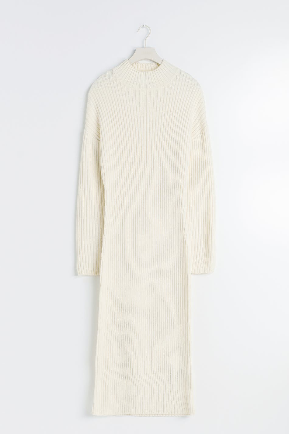 Knitted turtleneck dress