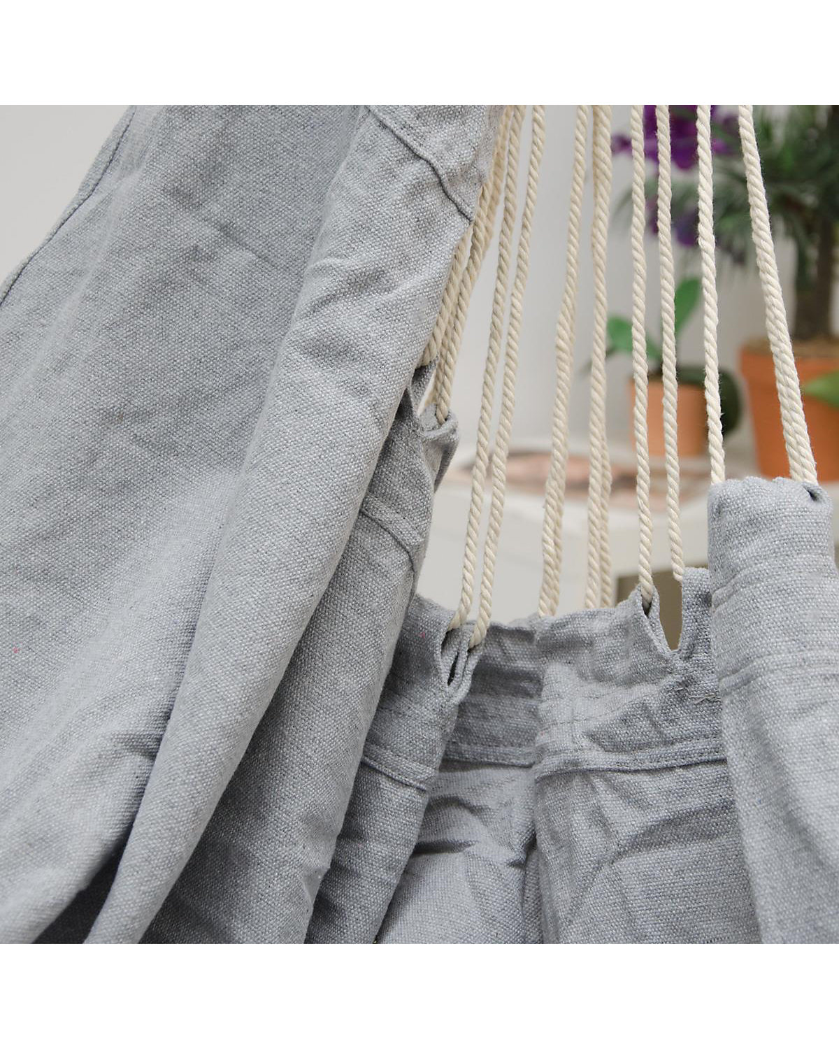 XXL Hängestuhl HMG-40 Lilac Grau