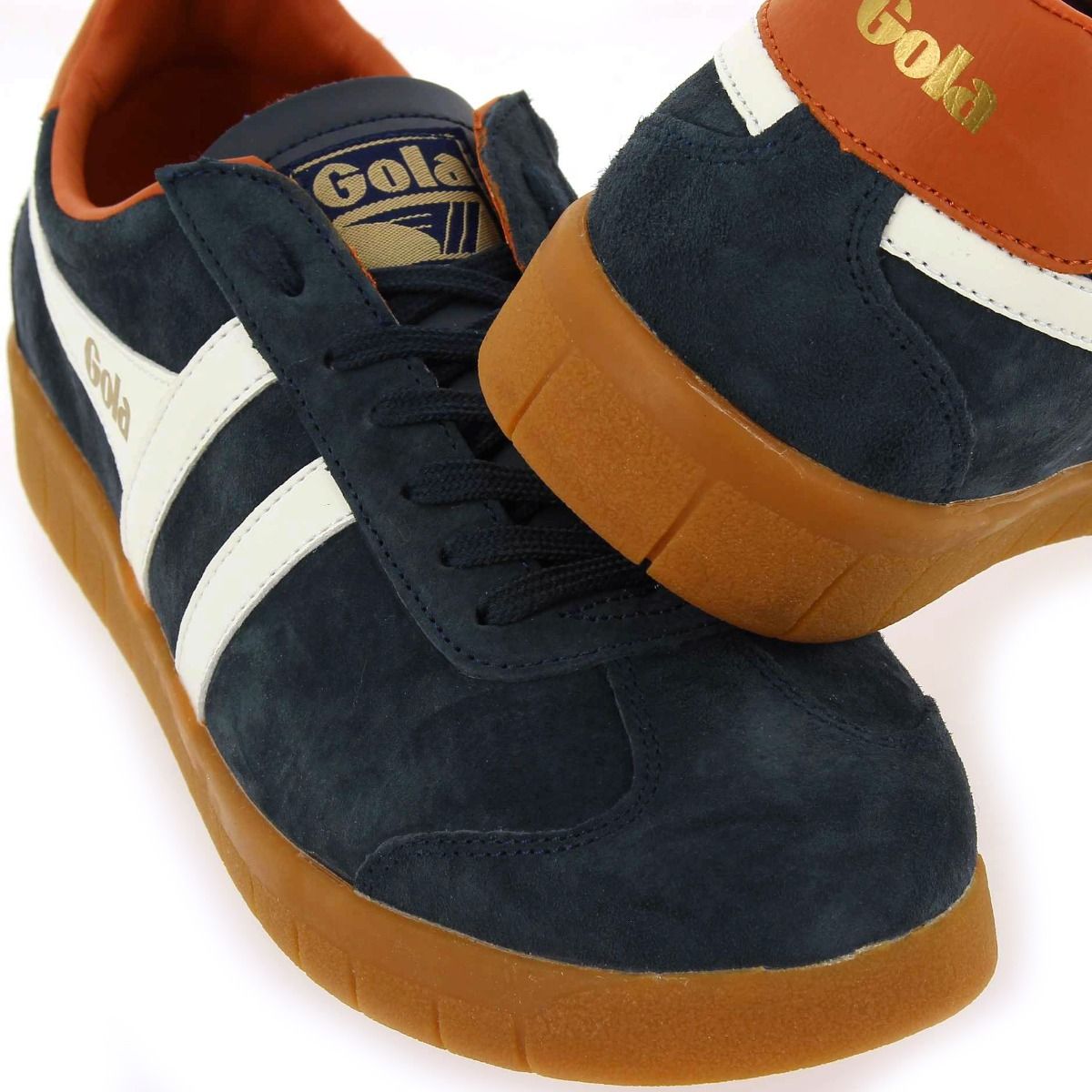 Gola  HURRICANE SUEDE CMB046 - Marine écru