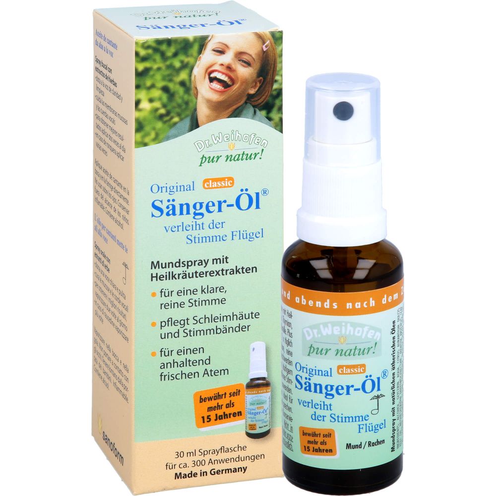 SÄNGER-ÖL Dr.Weihofen pur natur Sprühflasche