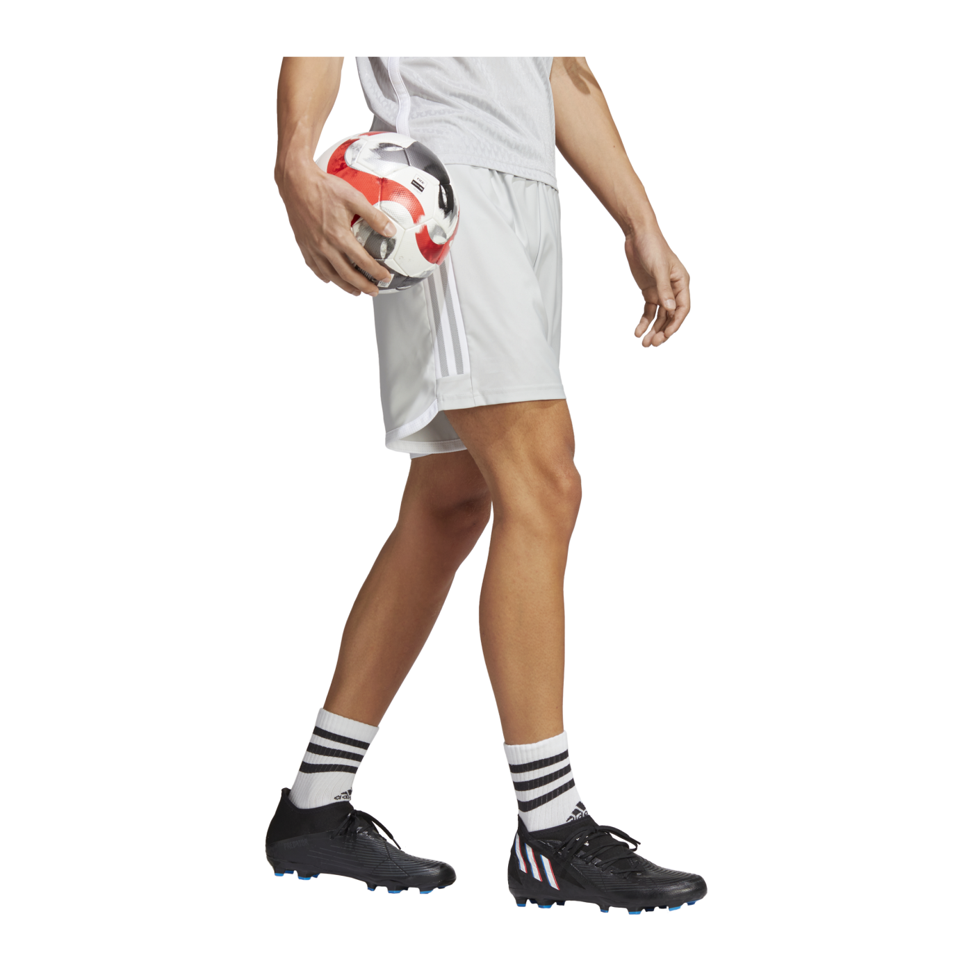 adidas Tiro 23 Competition Match Short Grau Weiss