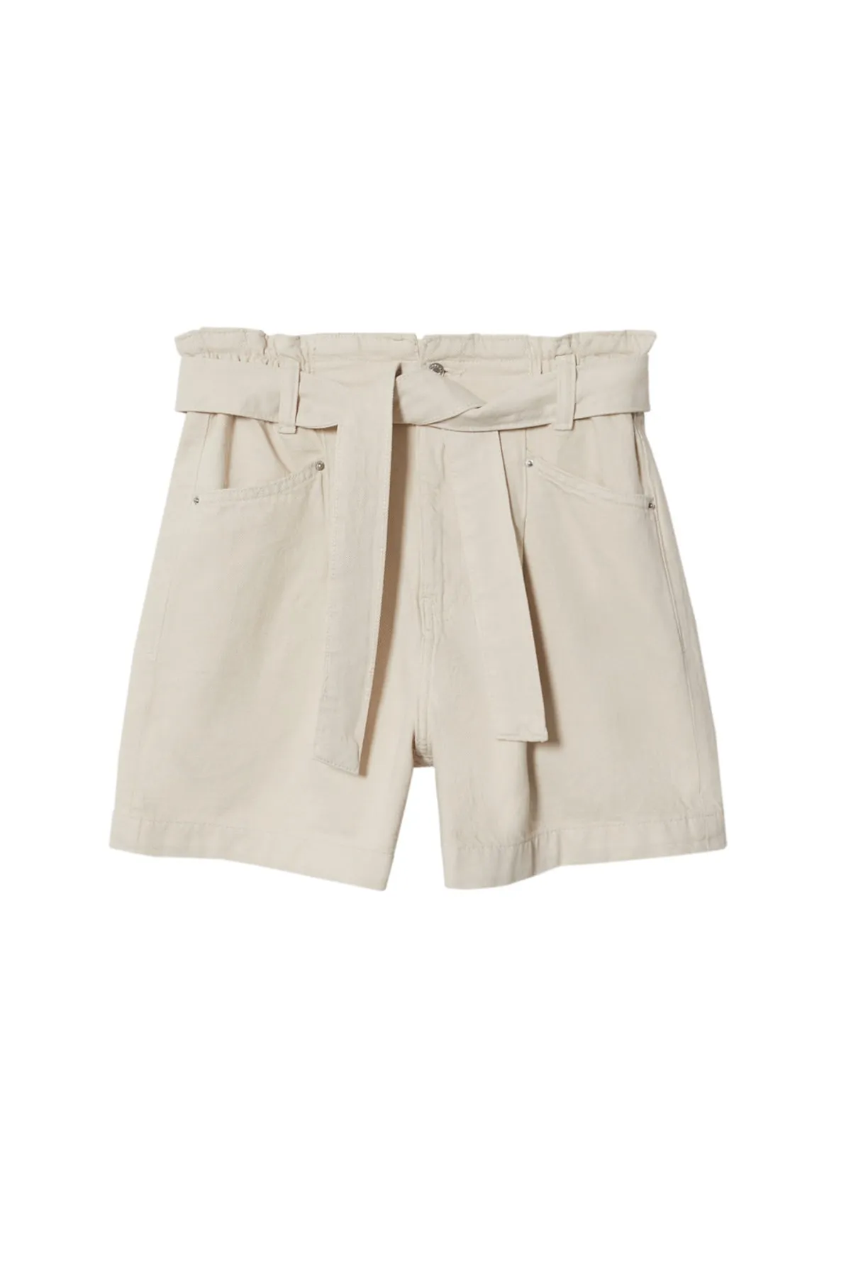 MANGO  Ecru Damen Shorts & Bermuda 37020079