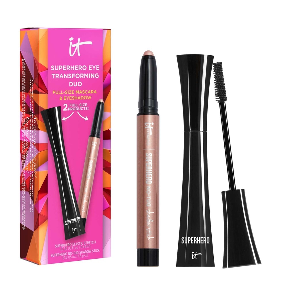 It Cosmetics Superhero™ Mascara Coffret deux en un Regard