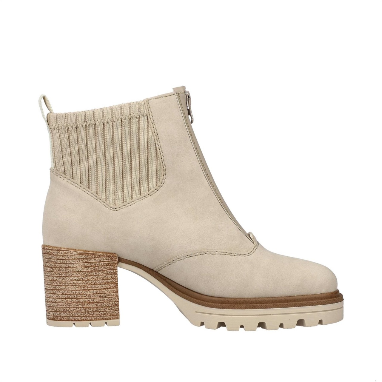 RIEKER Stiefeletten beige