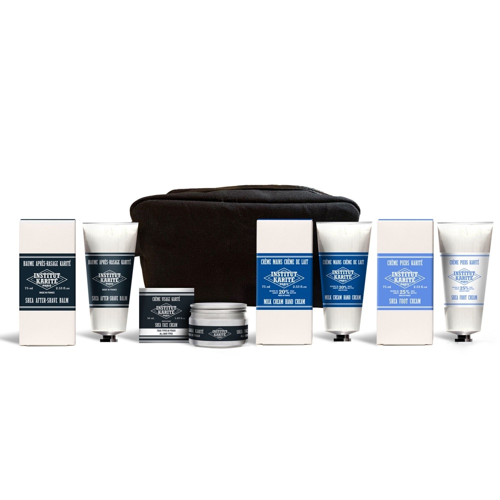 Institut Karité Paris Trousse Homme Routine Quotidienne Soins Trousse Soins Homme