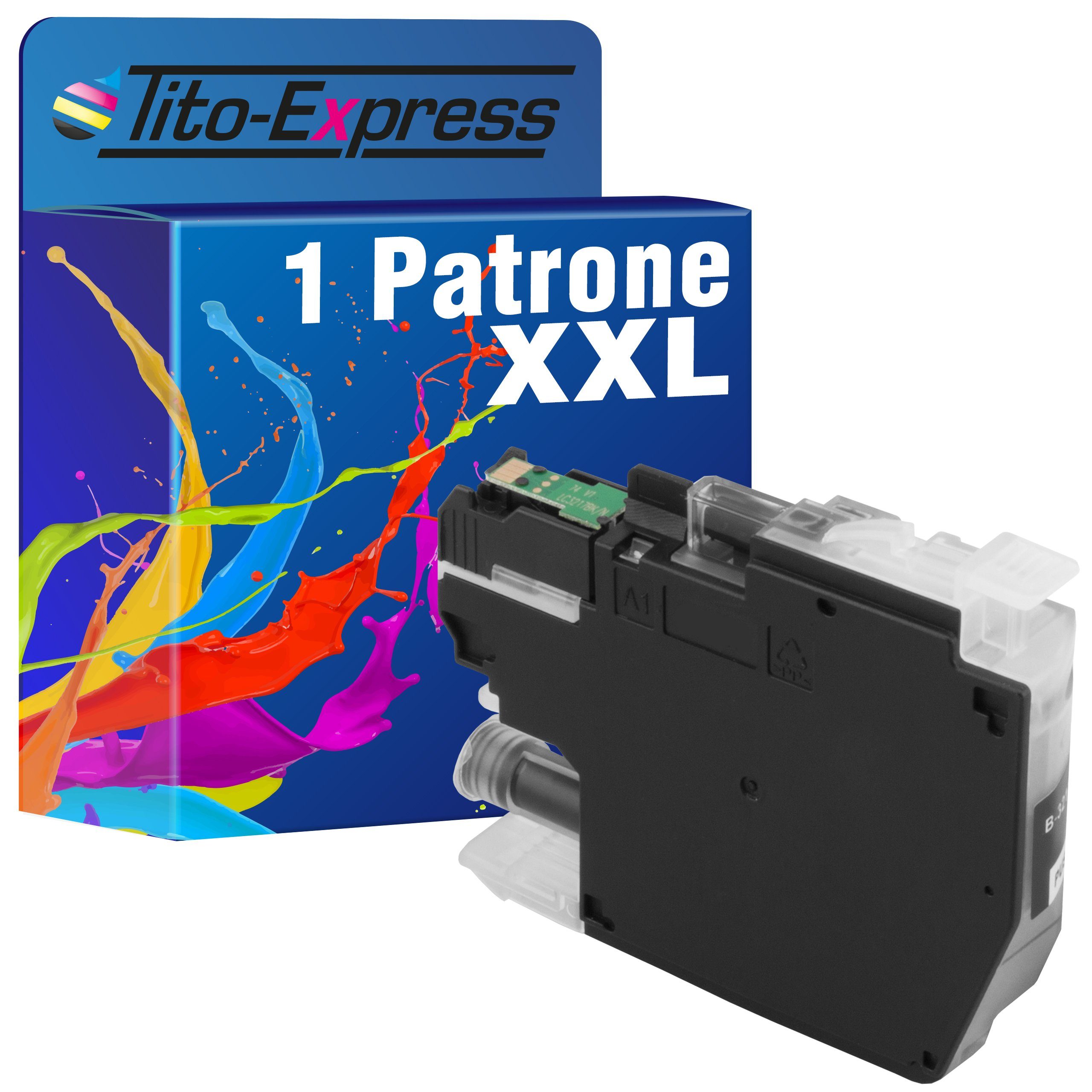 Tito-Express ersetzt Brother LC-3213 LC3213 XL Black Tintenpatrone (für DCP-J572DW DCP-J772DW DCP-J774DW MFC-J497DW MFC-J491DW MFC-J890DW)