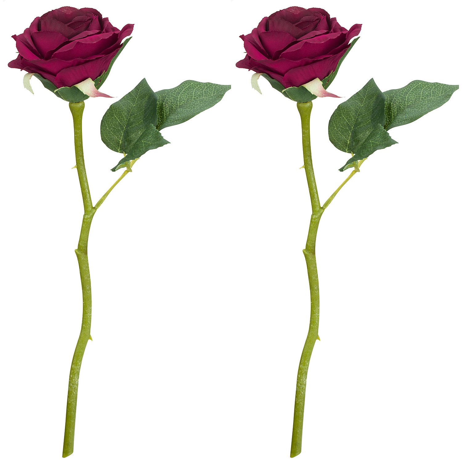 Rosen, dunkelrot, 30 cm