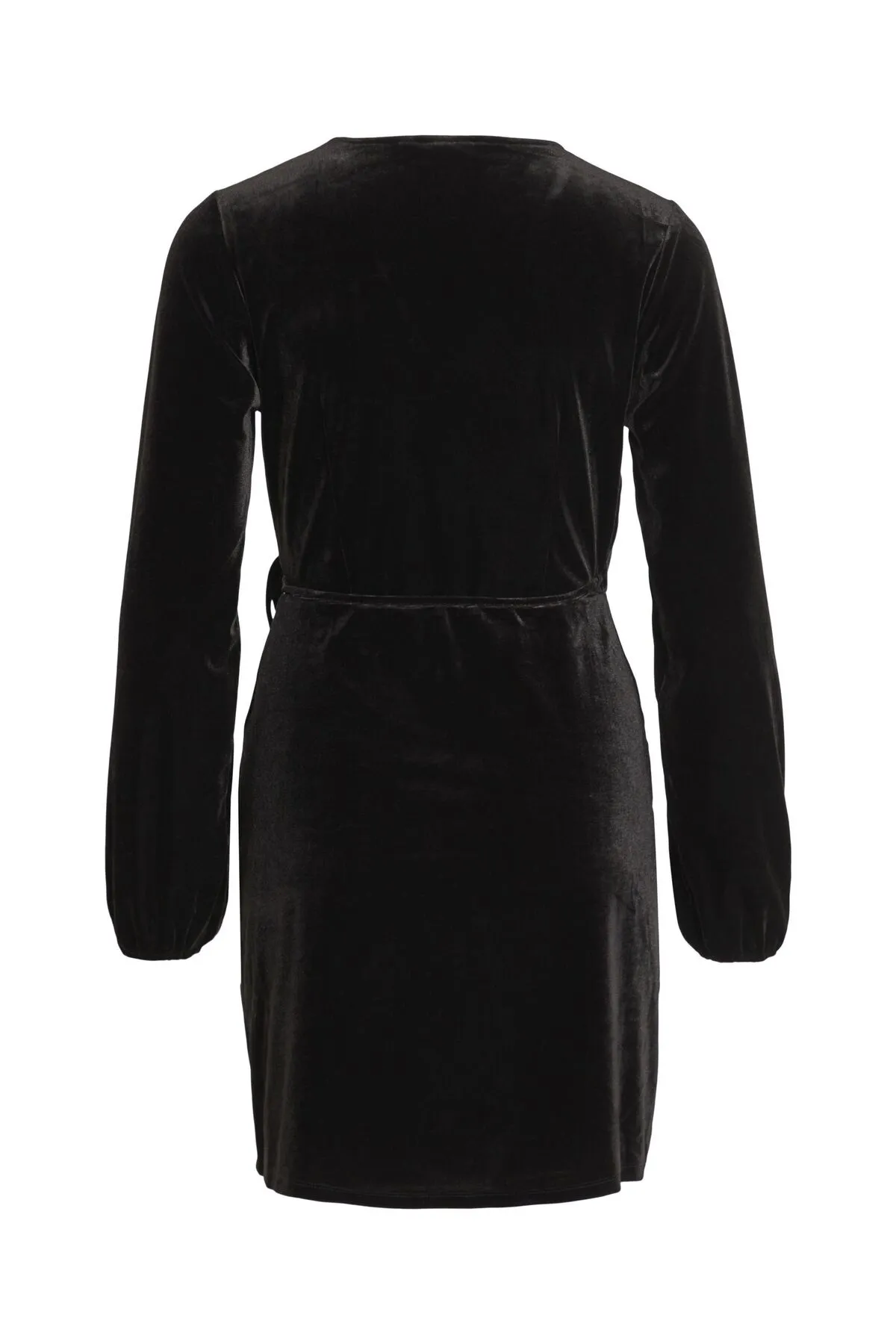VILA  Wickelkleid Kurzes Velours