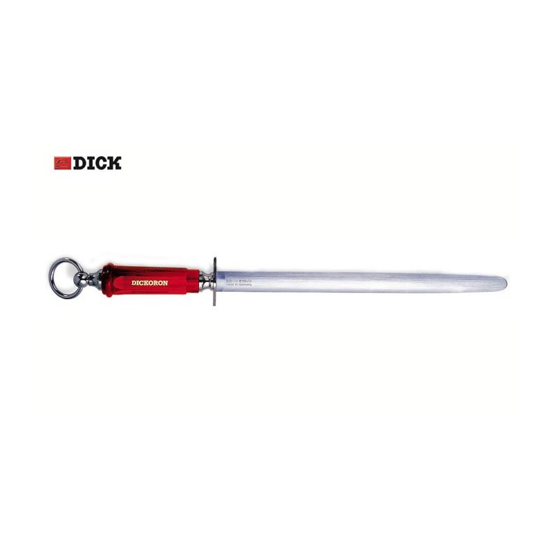 Wetzstahl Dickoron Oval klassisches Modell, Dick 30 cm.