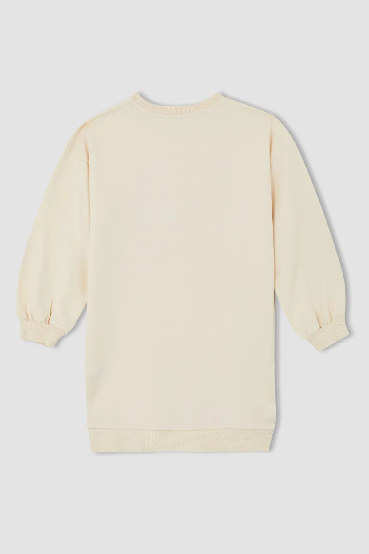 DeFacto  Bedrucktes Sweatkleid für Mädchen mit Rundhalsausschnitt