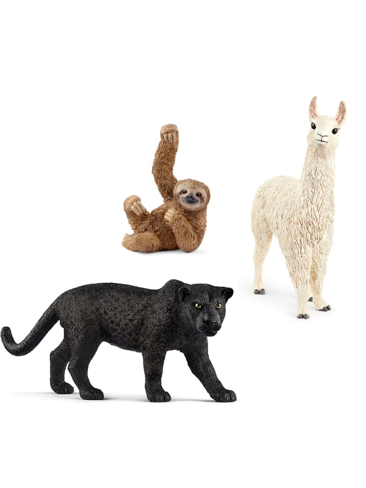 Schleich Tierfiguren - wilde Tiere der Welt 11-teilig in bunt günstig kaufen onesize