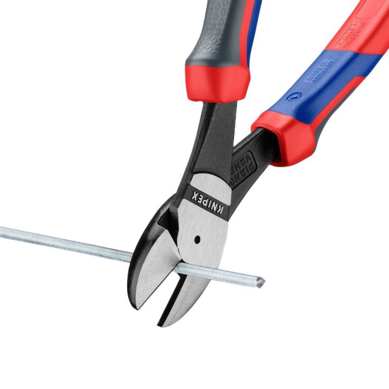 Clește de tăiere laterală Knipex 74 02 200, presiune/confort 200 mm