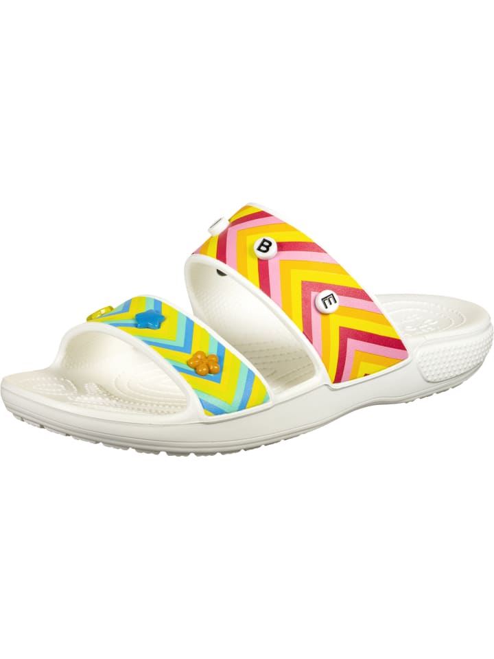 Crocs Crocs Sandalen in white/multicolor günstig kaufen