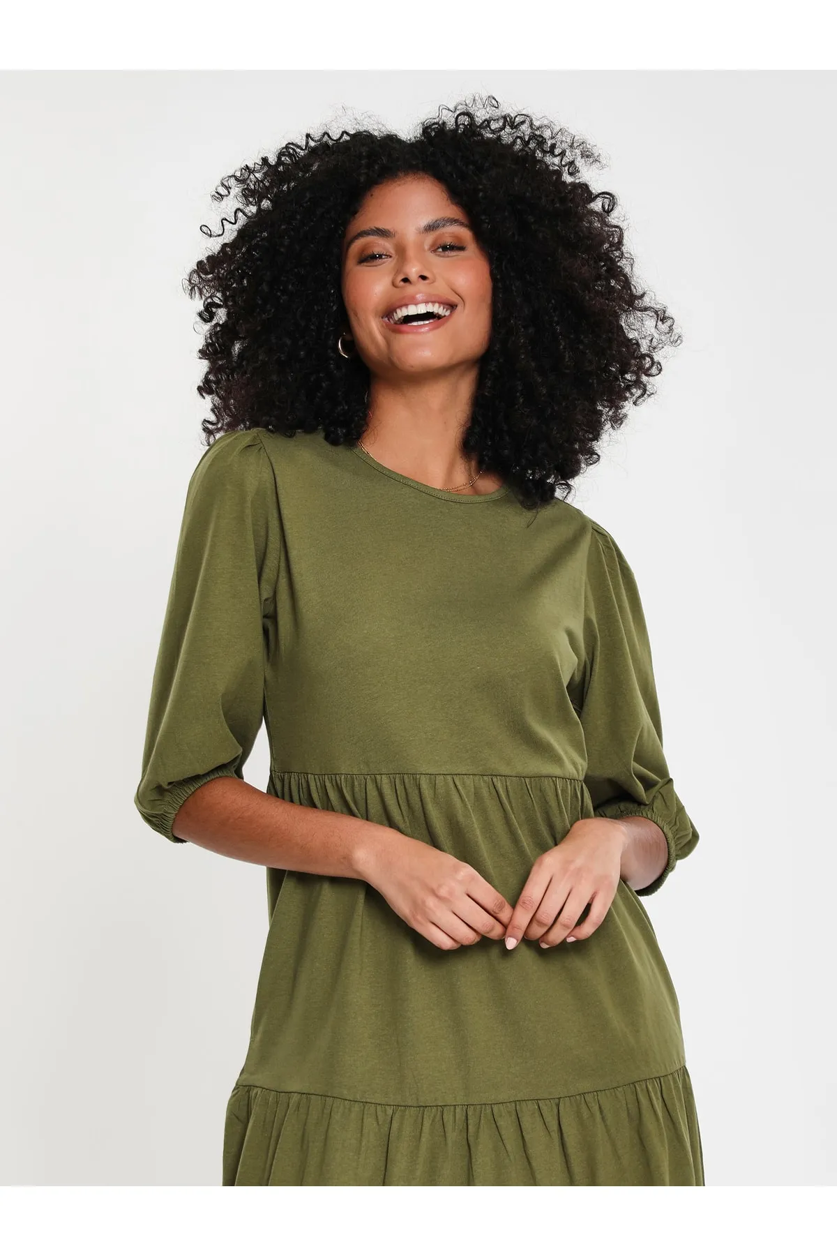Threadbare  Kleid THB Finn Midi Tiered Dress