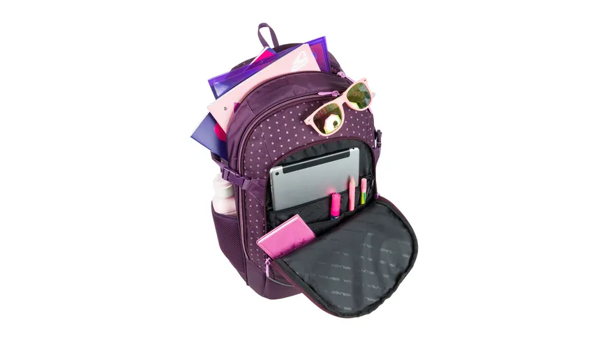 Walker FAME 2.0 Rucksack PURPLE BUTTERFLY PURPLE