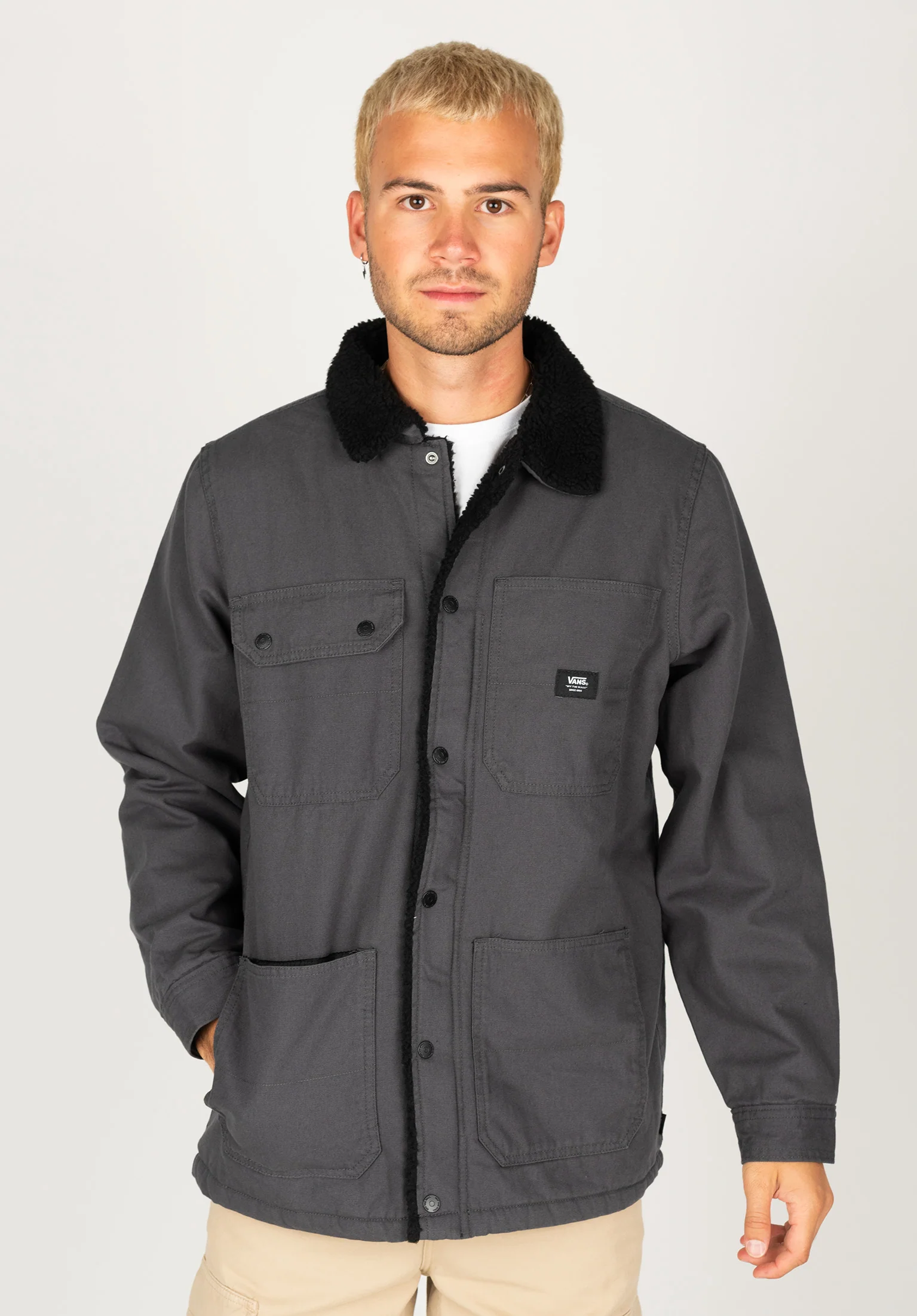 Drill Chore Coat Sherpa