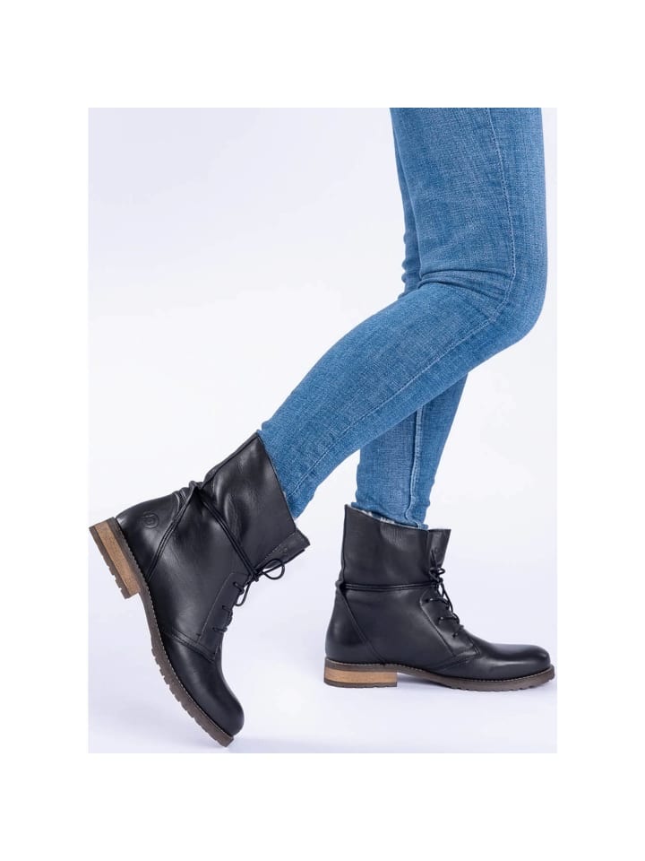 palado Schnürstiefeletten in Christieblack/Black günstig kaufen