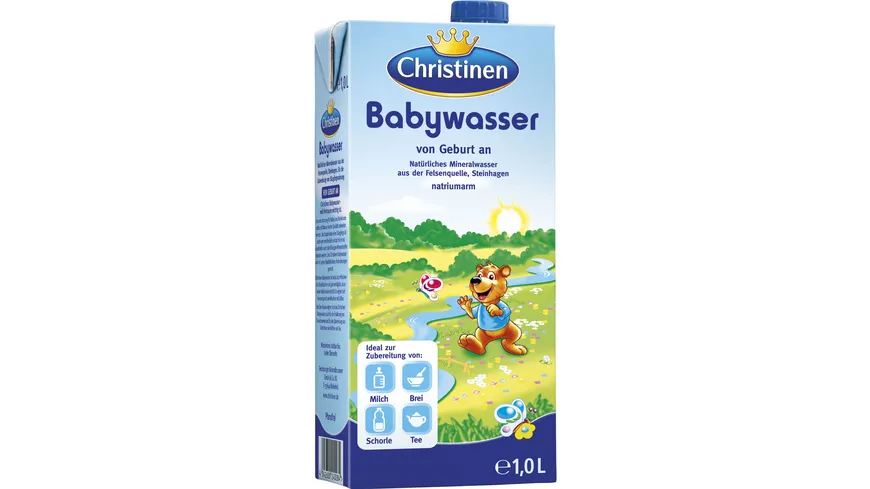 Christinen Babywasser 1 l
