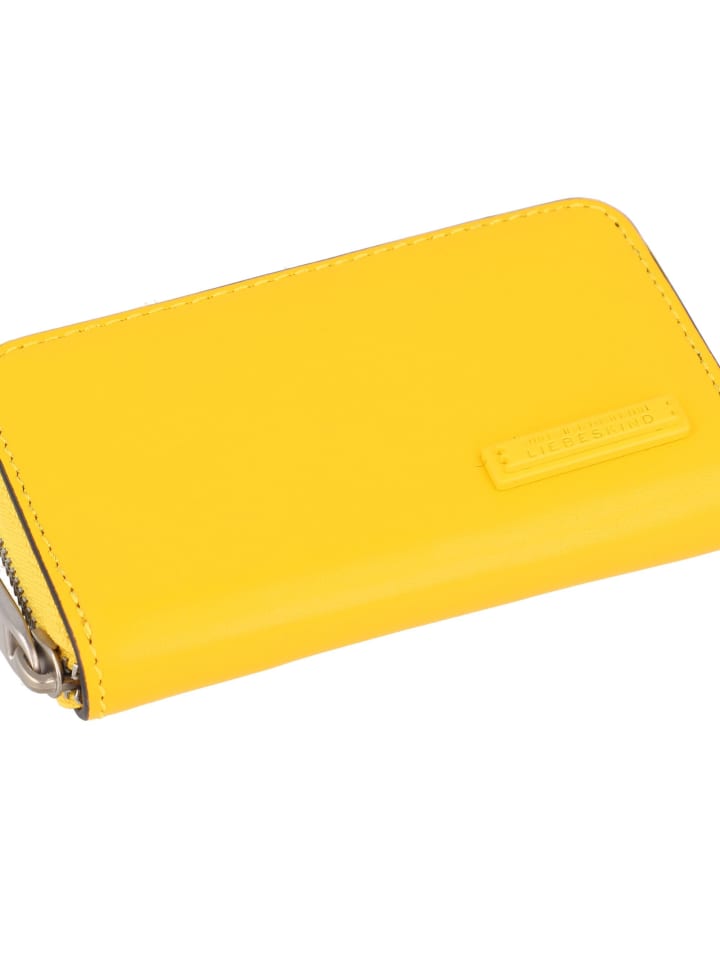 LIEBESKIND BERLIN Francis Münzbeutel Leder 11 cm in lemon günstig kaufen onesize