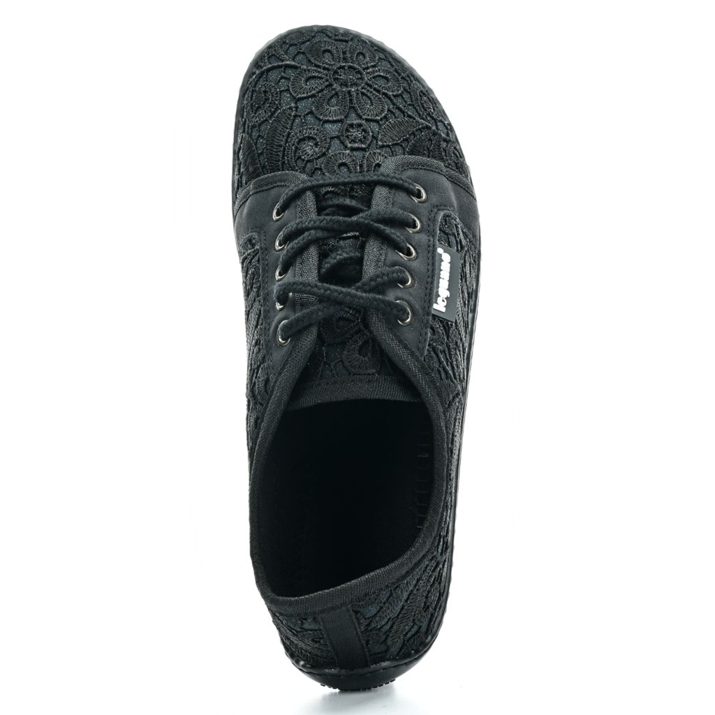 Leguano Amalfi Nero Barfußsneakers