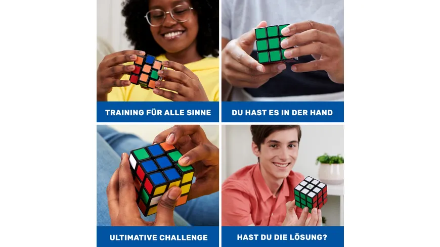 Rubik’s Cube 3x3 Zauberwürfel - der klassische 3x3 Cube für Logik-Akrobaten