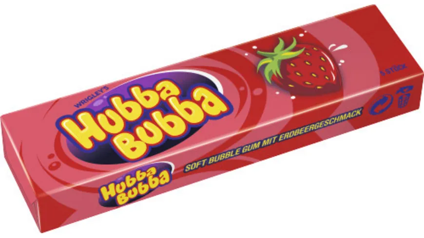 Wrigley's Hubba Bubba® Erdbeere 35 g