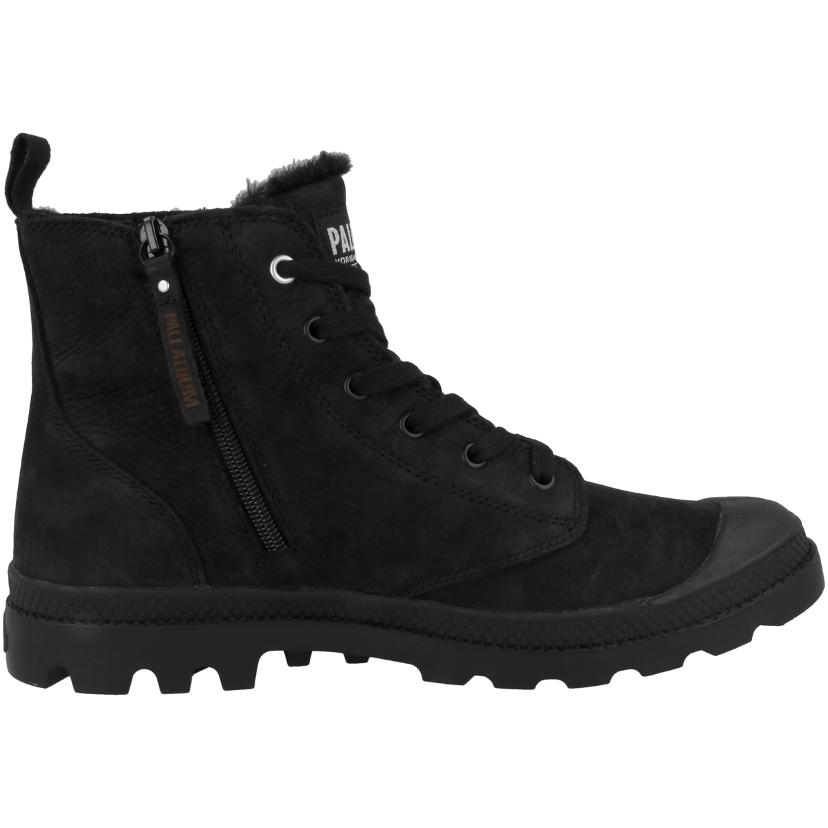 Palladium Pampa Hi Zip WL Schnürboots schwarz