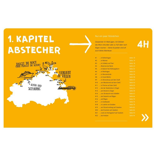 52 kleine und große Eskapaden in Mecklenburg-Vorpommern an der Ostsee - Reiseführer