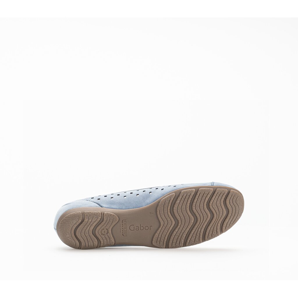 Gabor fashion Sportliche Ballerina blau